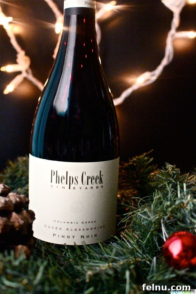 Sip and Celebrate 20 Holiday Wine Favorites 3 Holiday Wines Phelps Creek Cuvee Alexandrine Pinot Noir