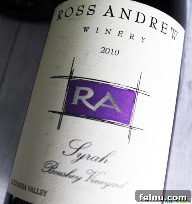 Sip and Celebrate 20 Holiday Wine Favorites 6 Top holiday wines: Ross Andrew Winery Syrah