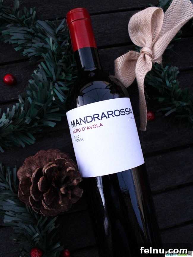 Sip and Celebrate 20 Holiday Wine Favorites 8 Top holiday wines: Mandrarossa Nero D'Avola on UrbanBlissLife.com
