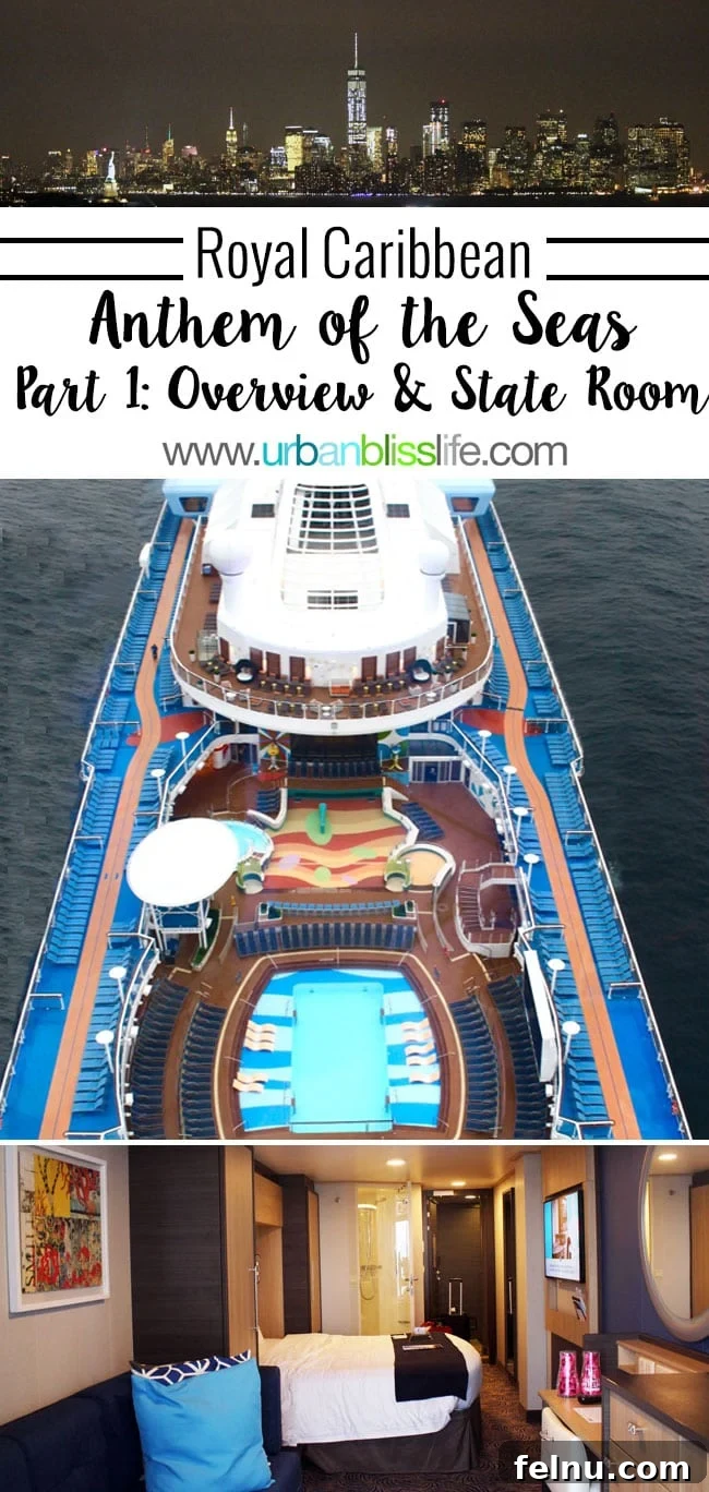 Discovering Royal Caribbean's Anthem of the Seas 2 Royal Caribbean Anthem of the Seas Review: Ship Exterior and Grandeur