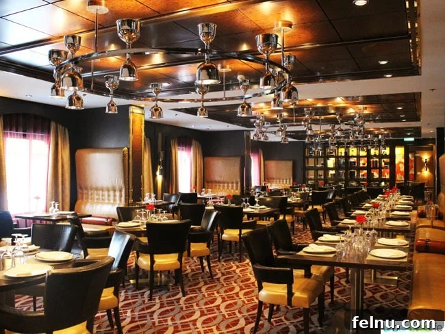 Anthem of the Seas: A Culinary Voyage 10 Chops Grille Interior