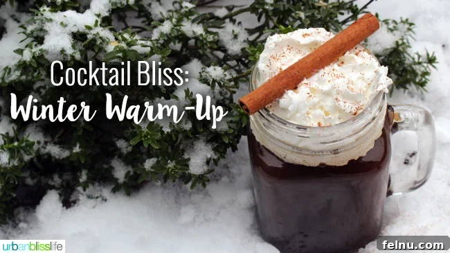 Winter Warm Up Whiskey Coffee Cocktail recipe
