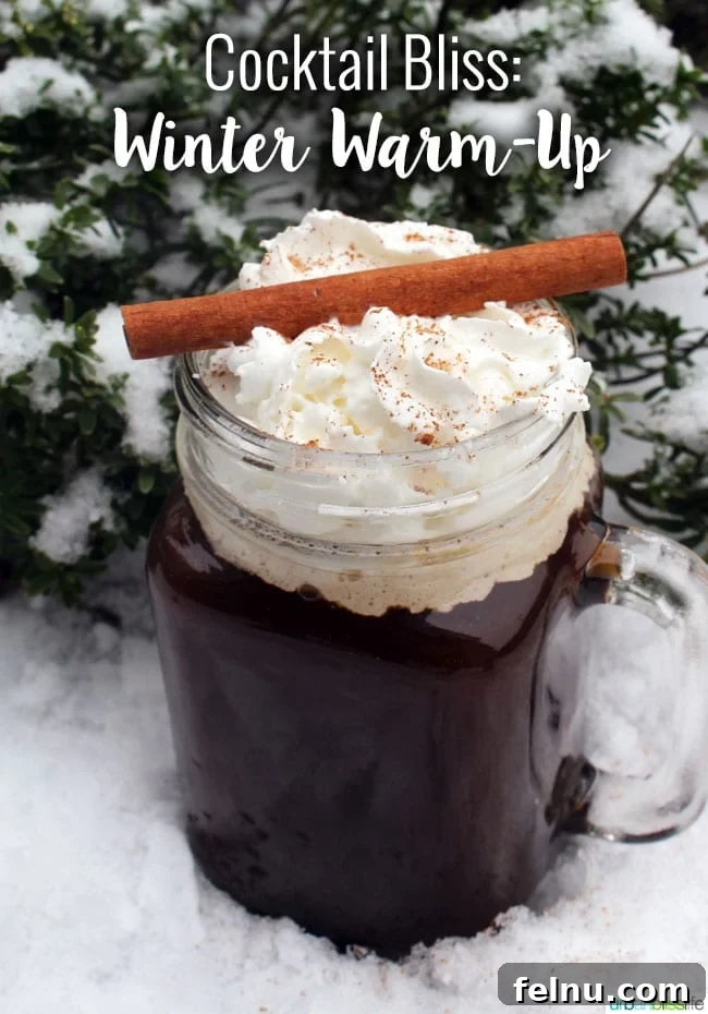 Winter Warm Up Whiskey Coffee Cocktail recipe