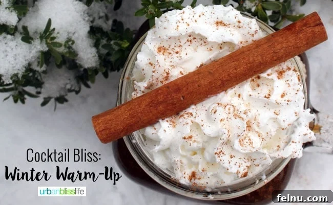 Winter Warm Up Winter Bourbon Cocktail