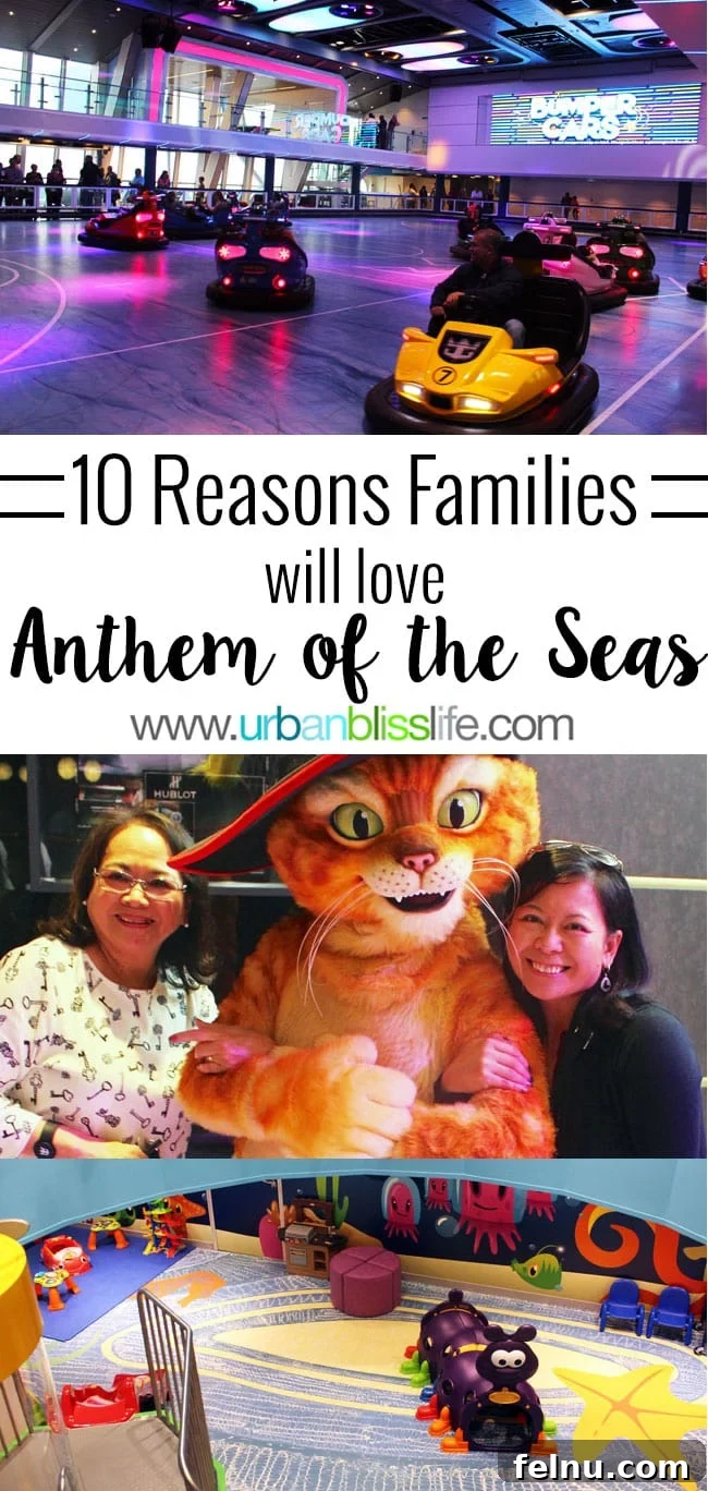 Family Fun Aboard Anthem of the Seas 2 Royal Caribbean's Anthem of the Seas, a perfect family cruise destination