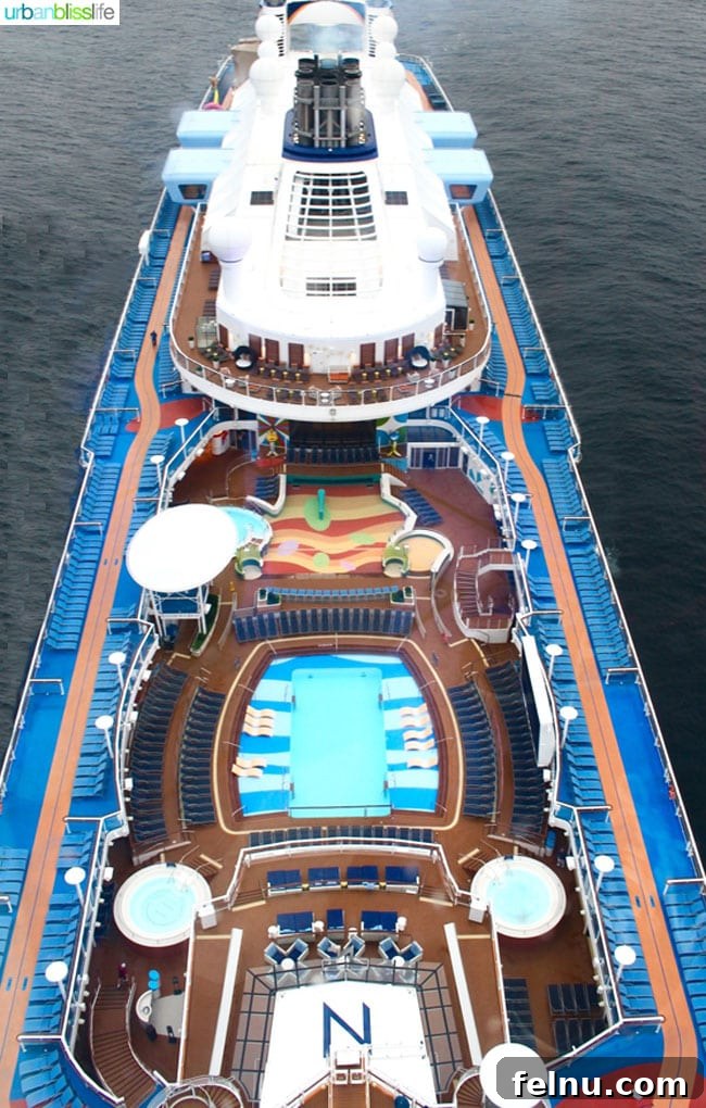 Family Fun Aboard Anthem of the Seas 12 Panoramic view from the North Star on Anthem of the Seas