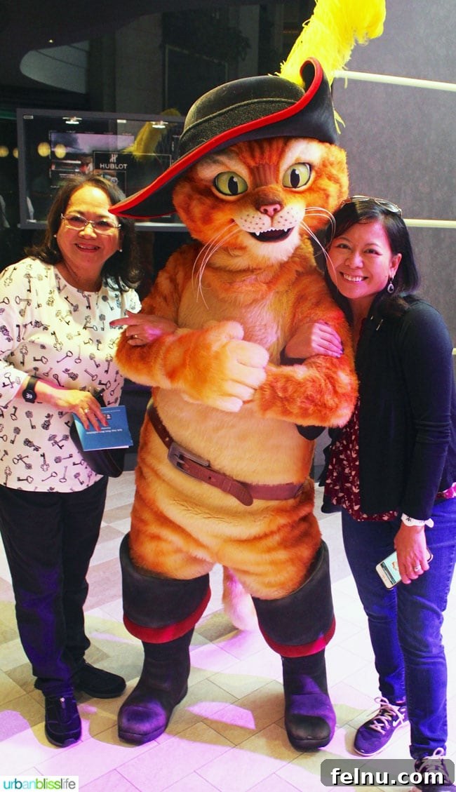 Family Fun Aboard Anthem of the Seas 18 DreamWorks characters greeting children on Anthem of the Seas
