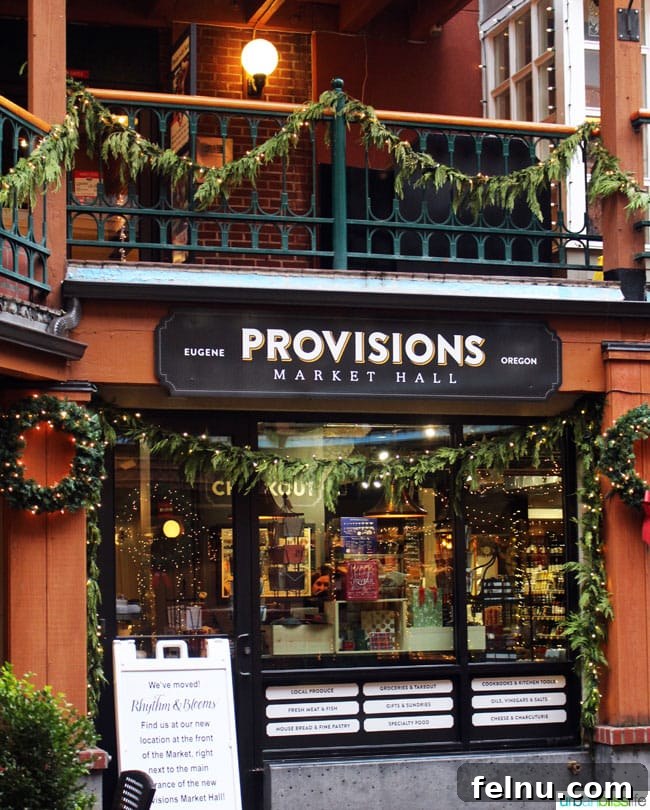 Exterior View of Provisions Market Hall entrance at 5th Street Public Market