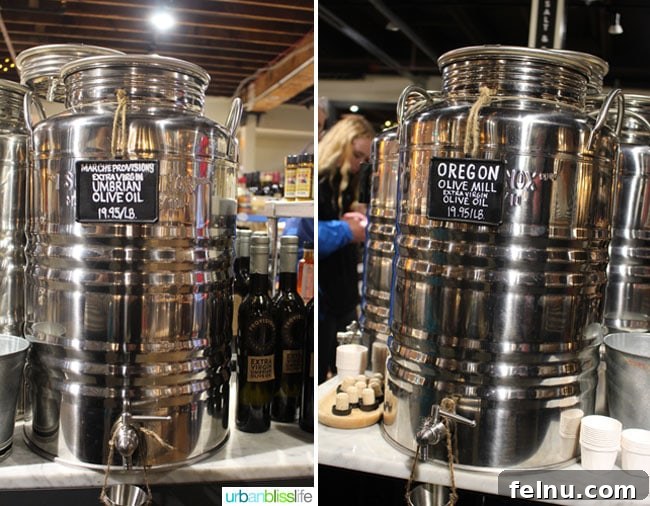 Gourmet Olive Oil and Specialty Pantry Items at Provisions Market Hall