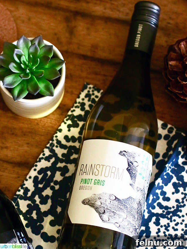 Wine-Poached Halibut: A Simple Seafood Delight 8 Rainstorm Wines Pinot Gris