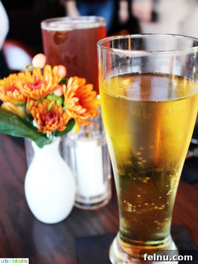 Dining at The Wayfarer Cannon Beach's Iconic Eatery 5 Craft beer selection at Wayfarer Restaurant, Cannon Beach