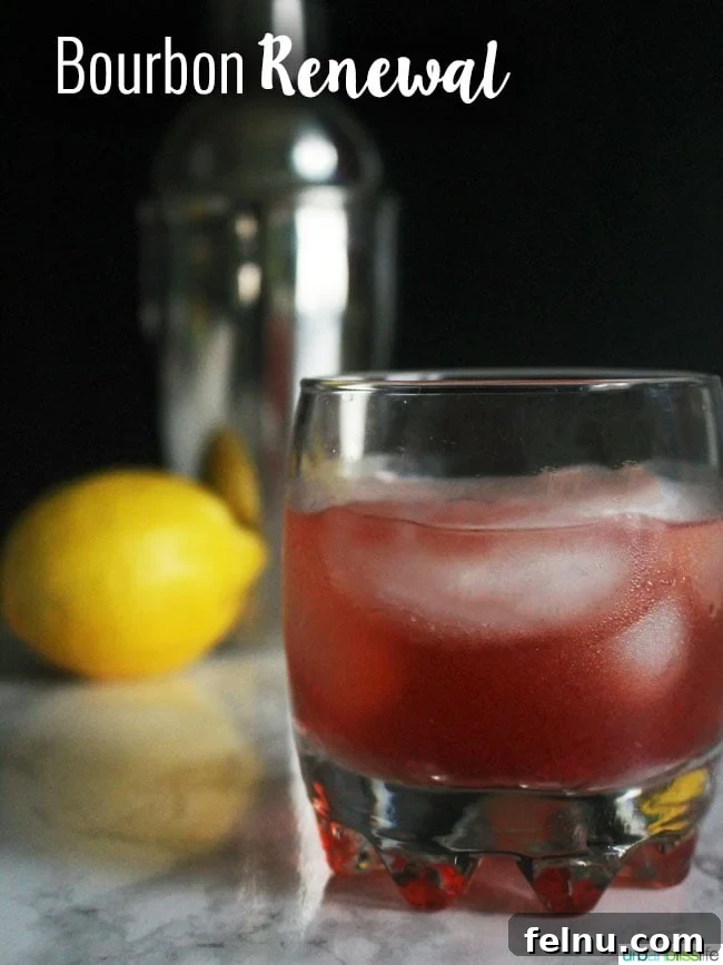 Bourbon Renaissance Cocktail 3 Bourbon Renewal cocktail recipe on UrbanBlissLife.com