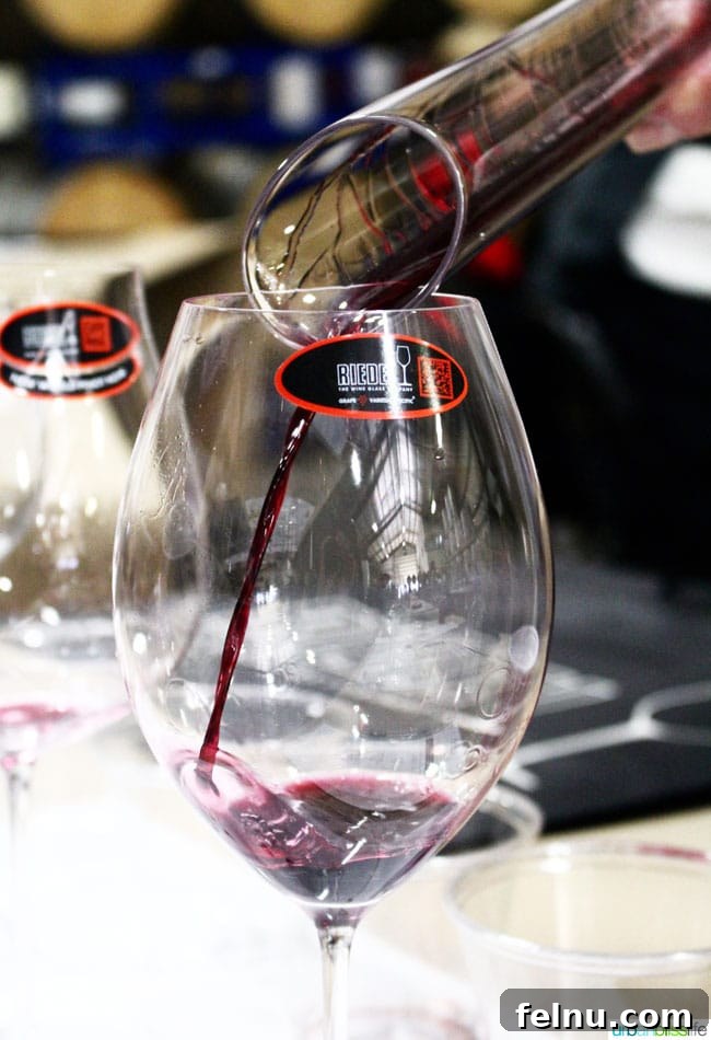 Riedel Revelation: Glassware Mastery at Dobbes Family Estate 12 Riedel wine glass class