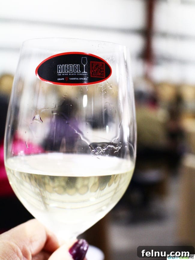 Riedel Revelation: Glassware Mastery at Dobbes Family Estate 7 Riedel glass