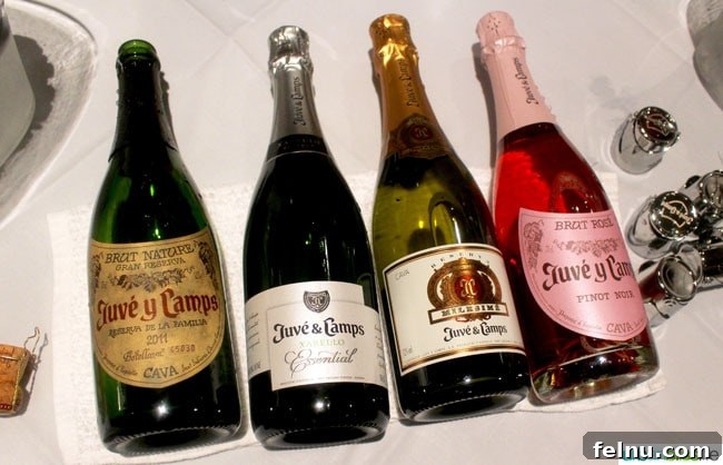 Seattle Wine and Food Experience: POP! Bubbles and Seafood 3 A selection of sparkling wines at the Seattle Wine and Food Experience's POP! event.