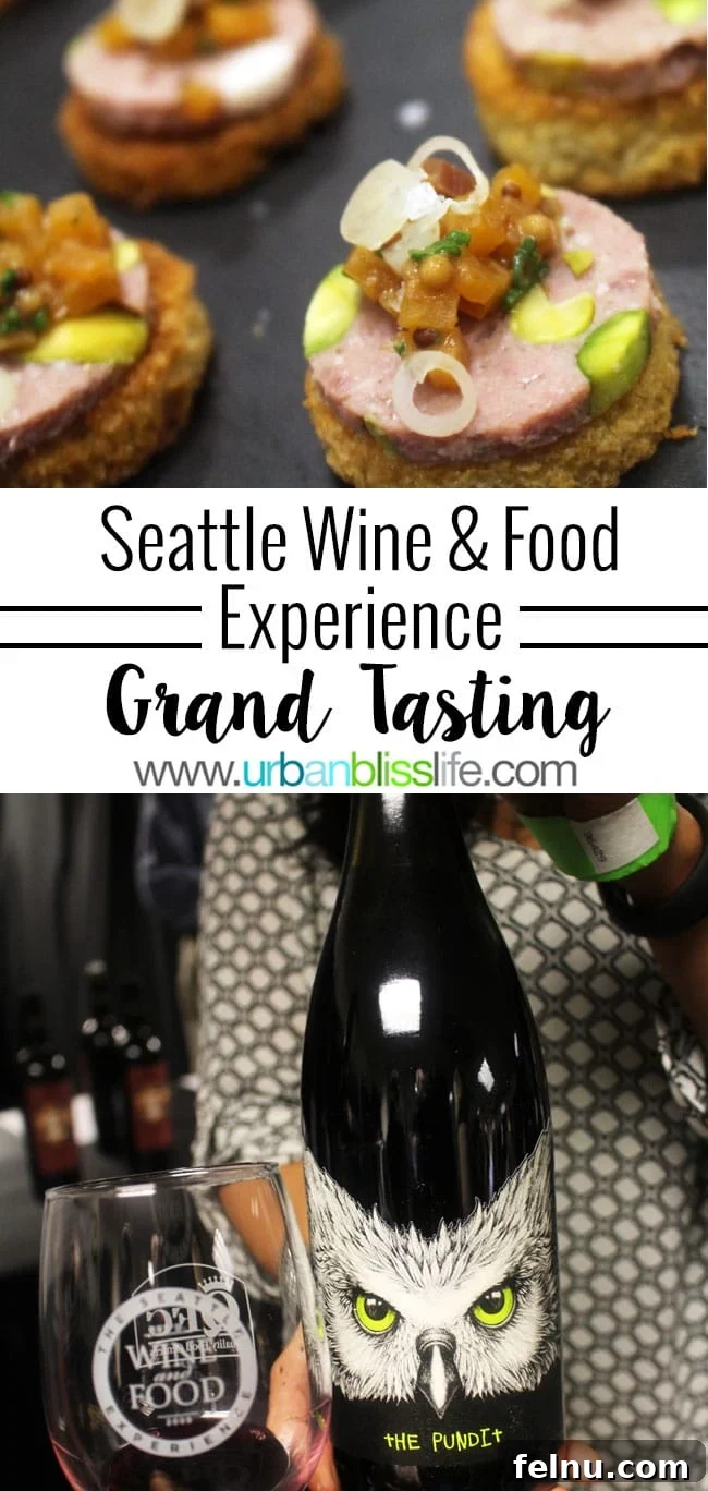 Seattle Wine and Food Experience: Grand Tasting Highlights