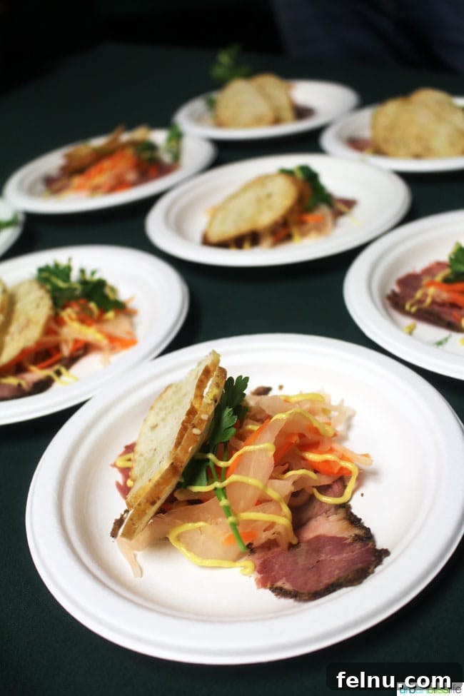 Lamb Pastrami Sandwich