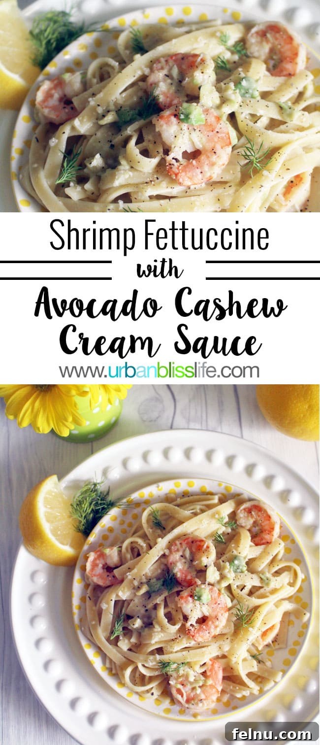 Creamy Avocado Shrimp Fettuccine 2 Shrimp Avocado Pasta: A Delicious and Easy Recipe for Fettuccine with Creamy Avocado Sauce