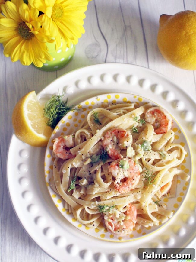 Creamy Avocado Shrimp Fettuccine 5 Delicious Shrimp Avocado Pasta Ready to Serve