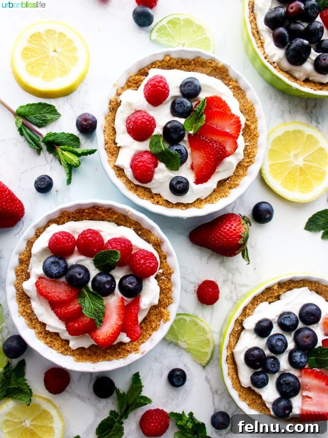 Mini Fruit Tarts with Fresh Berries