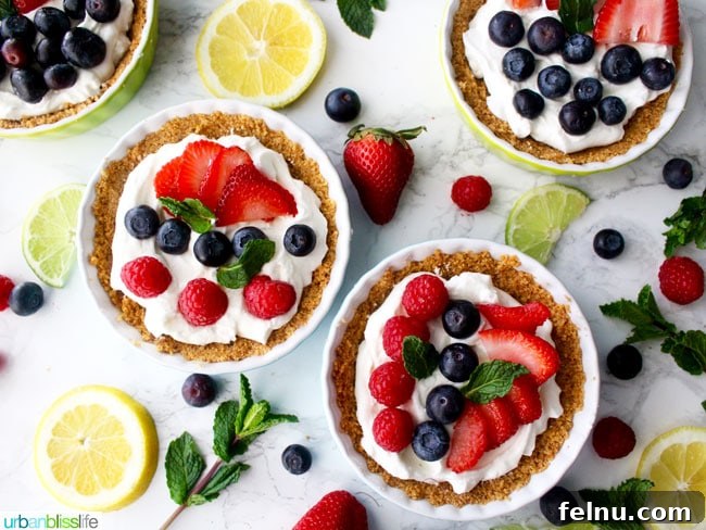 Easy Spring Mini Fruit Tarts Recipe