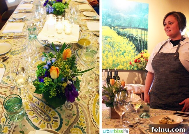 Rodney Strong Vineyards Your Sonoma Wine Escape 27 Rodney Strong Sonoma County Master Blender Sweepstakes final lunch setting