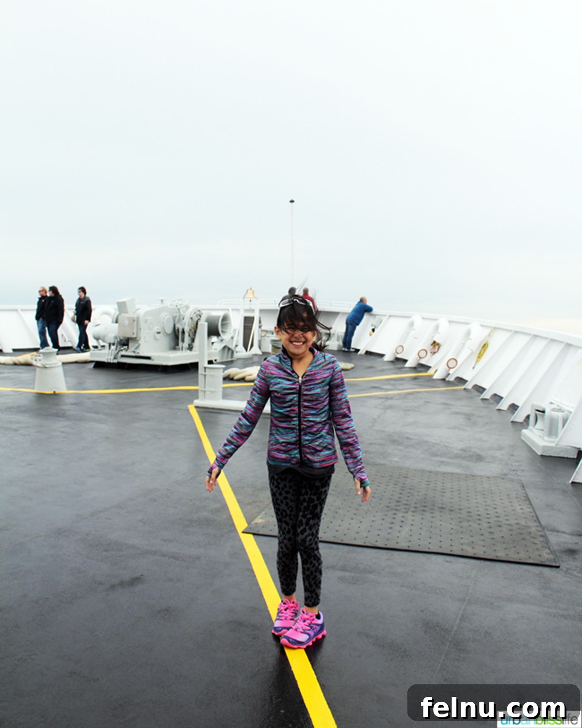 Dress Accordingly for Windy Conditions Coho Ferry Windy