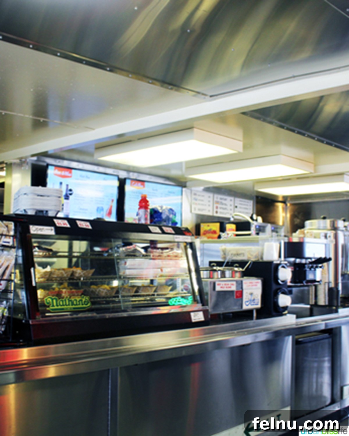 Snacks and Refreshments on the Ferry Coho Ferry Snack Bar