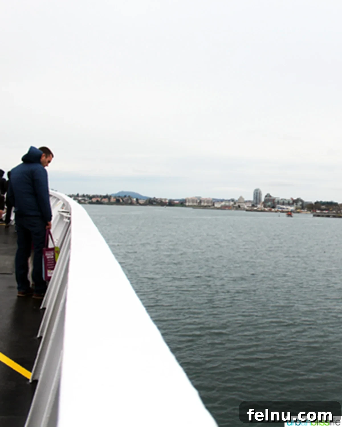 Approaching the Beautiful City of Victoria Ferry Approaching Victoria, BC