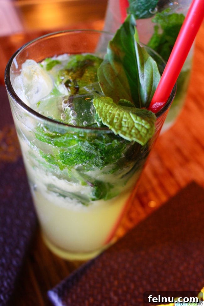 Two Tequila Mojitos from UrbanBlissLife.com