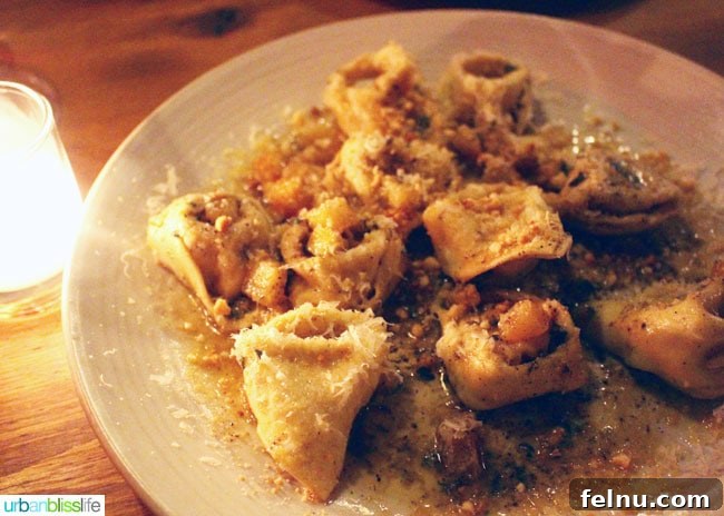 Renata Restaurant: A Portland Culinary Gem (Now Shuttered) 15 Renata restaurant in Portland, Oregon - Dinner Tortellini