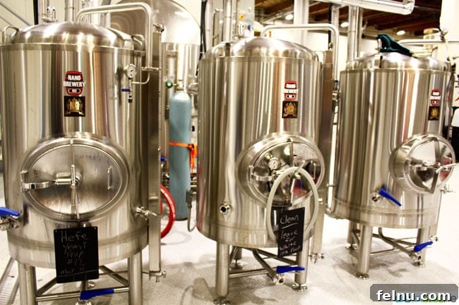 Vancouver's Big Rock Brewery Spotlight 3 The Nano Brewery at Big Rock, where customers can brew their own beer