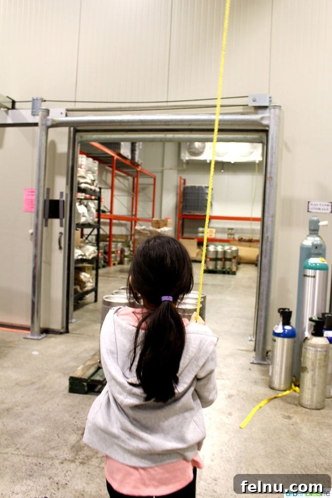 Vancouver's Big Rock Brewery Spotlight 4 Participating in a tour of Big Rock Brewery