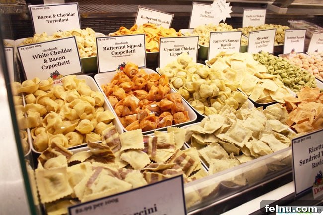 Uncover Granville Island: Vancouver's Vibrant Gem 6 fresh pasta in granville island public market