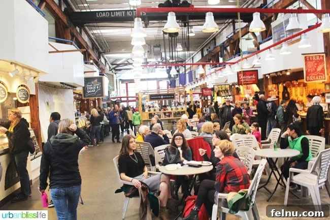 Uncover Granville Island: Vancouver's Vibrant Gem 9 Things to do In Granville Island: food court