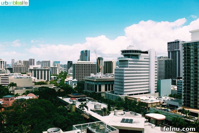 Outrigger Waikiki Beach Resort: Your Honolulu Home Away From Home 4 The vibrant city view from the Outrigger Waikiki Beach Resort.