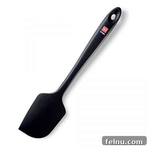 Di Oro Seamless Series Pro-Grade Large Silicone Spatula