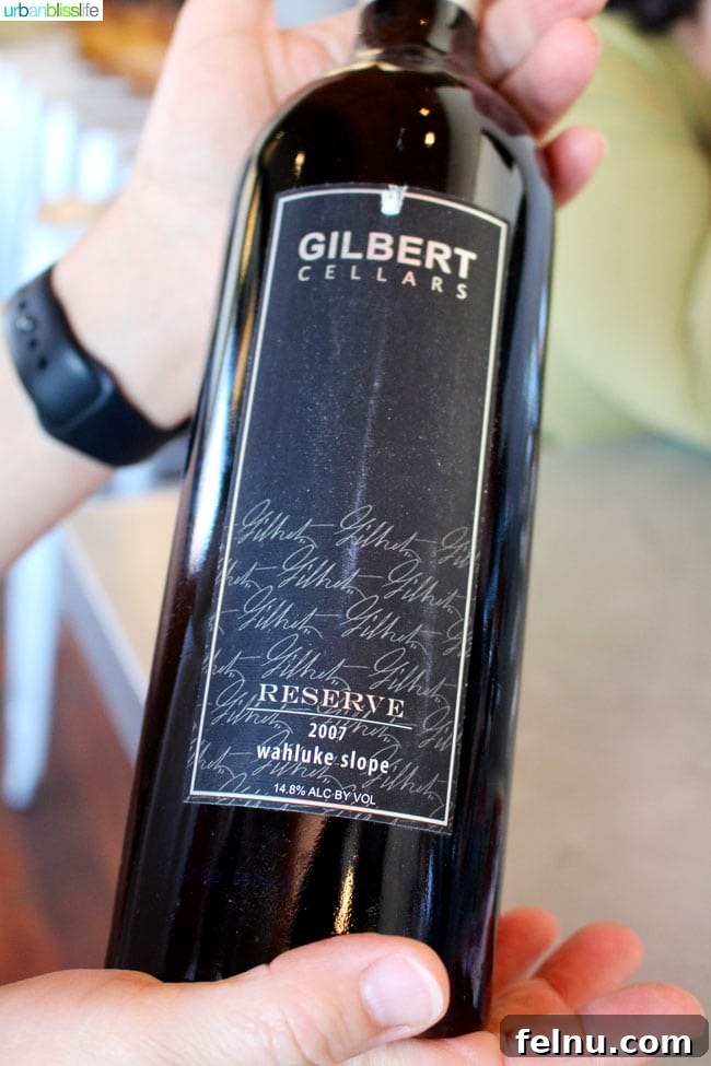 Gilbert Cellars: Yakima Valley Wine Pioneers 4 Gilbert Cellars Wine Selection