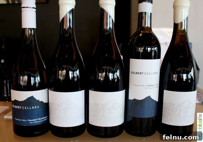 Gilbert Cellars: Yakima Valley Wine Pioneers 7 Wine Tasting at Gilbert Cellars