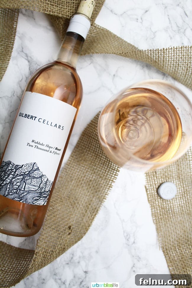 Gilbert Cellars: Yakima Valley Wine Pioneers 8 Gilbert Cellars Rosé Wine