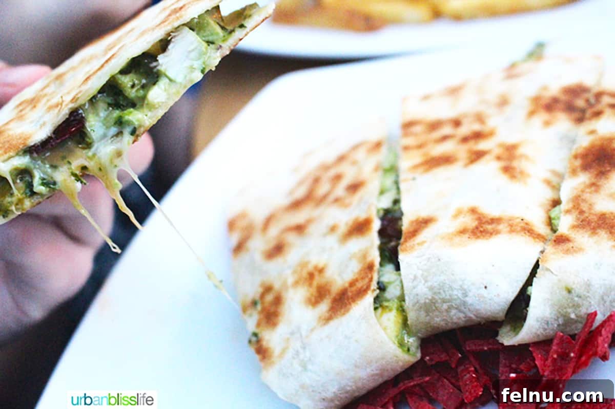 Vancouver BC's Cactus Club Cafe 11 quesadilla at Cactus Club Cafe Coal Harbour Vancouver BC.