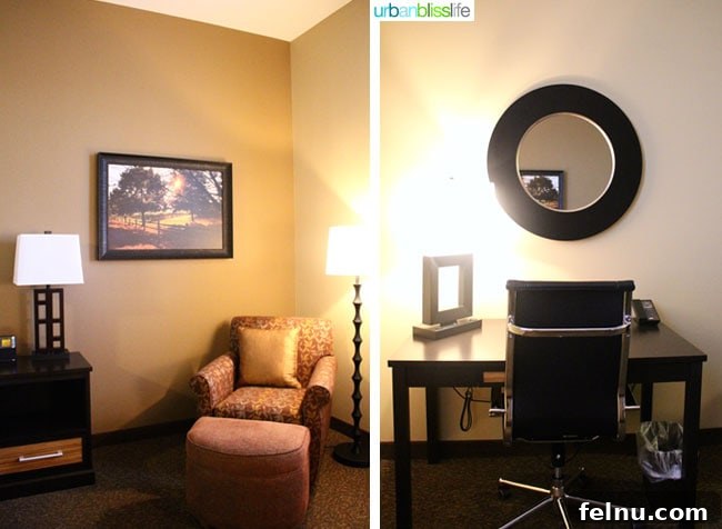 Hotel Maison in Yakima Valley: A Boutique Wine Country Escape 13 Seating Area in a Guest Room at Hotel Maison in Yakima