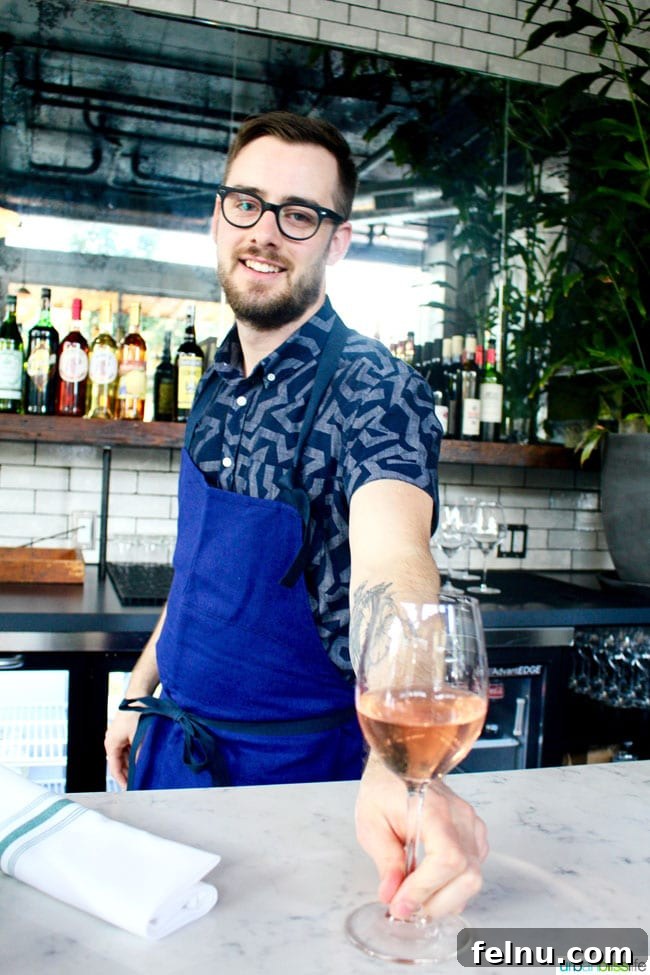 Portland's RUE: A Vegetable Paradise with a French Accent 4 Rue Portland: Bar Manager John Lewis.