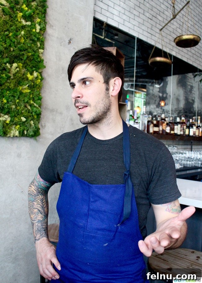 Portland's RUE: A Vegetable Paradise with a French Accent 6 Rue Portland: Executive Chef Jason Roberts.
