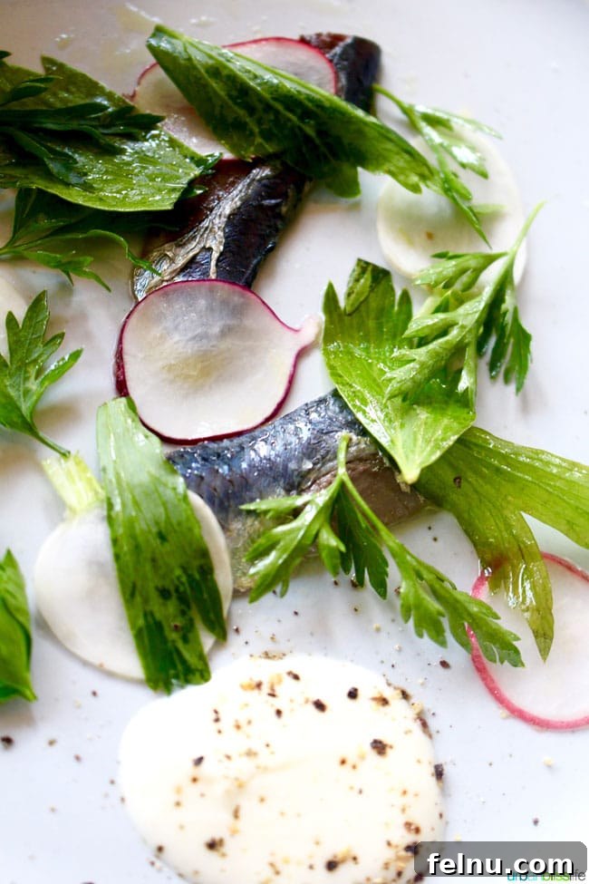 Portland's RUE: A Vegetable Paradise with a French Accent 8 Rue Portland: Oil Cured Sardines.