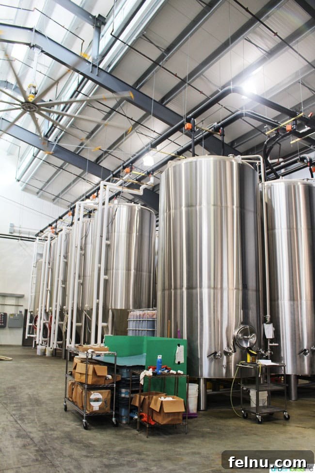 Yakima Breweries: Hop-Centric Haven 5 Inside Bale Breaker: The Brewing Vats