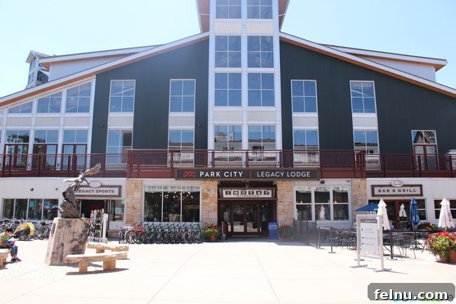 Park City: Your Ultimate Summer Playground 3 Park City Mountain Lodge: A hub for summer activities.