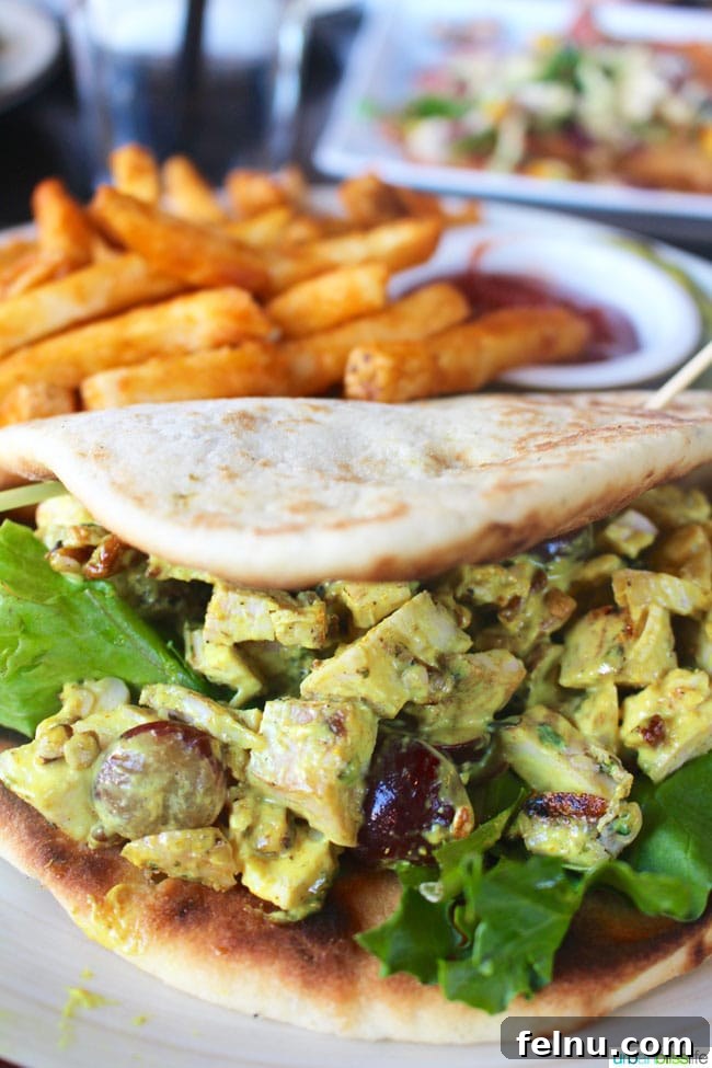 Park City: Your Ultimate Summer Playground 5 Chicken Curry Sandwich: A flavorful entree at Park City Mountain.