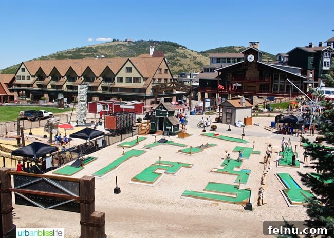 Park City: Your Ultimate Summer Playground 10 Mini Golf: Family fun at Park City Mountain.