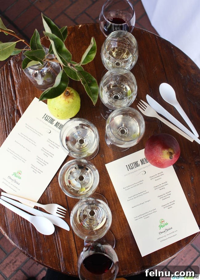 Feast Portland: Uncorking 2016 Wines 4 Delightful wine and pear pairing with Chateau Ste. Michelle at Feast Portland 2016, highlighting innovative culinary experiences on UrbanBlissLife.com